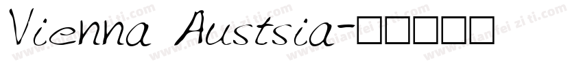 Vienna Austsia字体转换